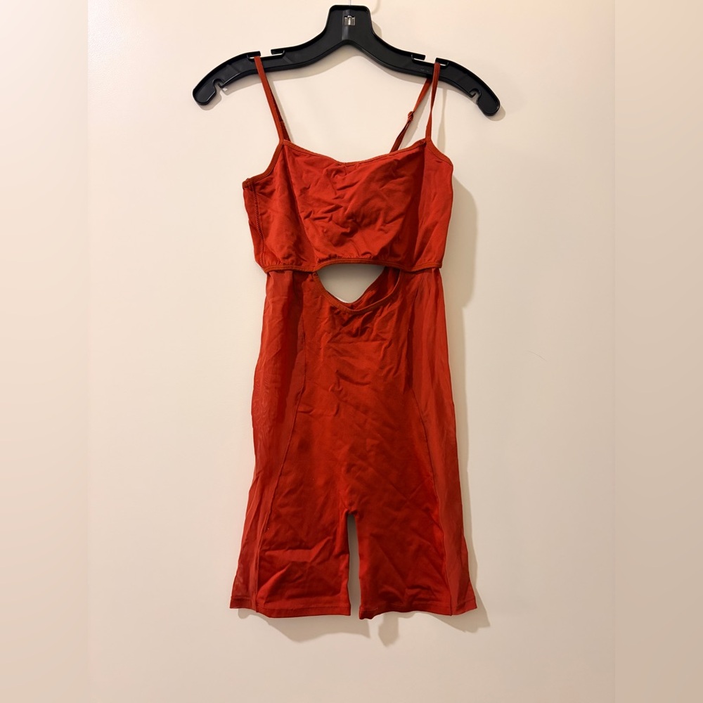 Forever 21 Red Cutout Chemise